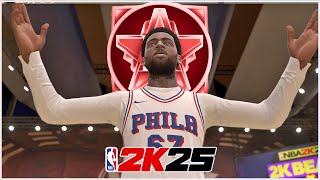 NBA2K25 STARTER 3 UNLOCKING 멀티평판 +5 한계돌파 짧고 굵게!! PS5 _ 현진 HJin