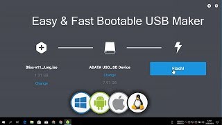 *EASY* Make a Bootable USB Flash Drive (2019) - Windows, Linux, Android &amp; Mac OS
