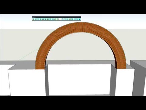 Рисуем Арки в Sketchup