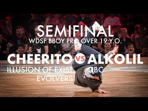 Cheerito vs Alkolil | Semifinal ROBC 2019 WDSF BBOYS Pro