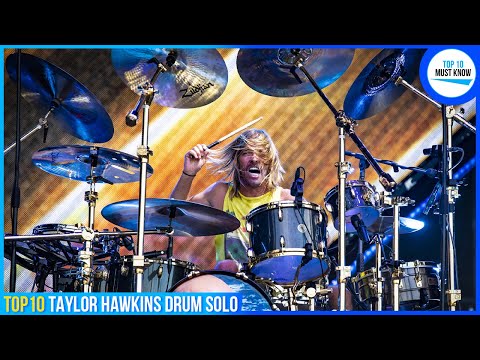 10 Taylor Hawkins Drum Solo [ R.I.P. 😔💔 ]