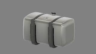 Réservoir de carburant KMD Aluminium 550L pour camion Mercedes-Benz à vendre - Image 2 | Autoline ML Réservoir de carburant KMD Aluminium 550L pour camion Mercedes-Benz | Image 2 - Autoline