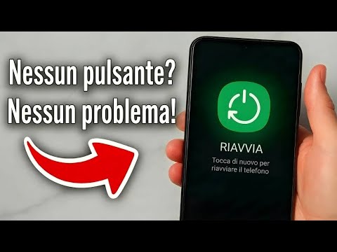 Come RIAVVIARE un Telefono Android SENZA il Tasto di Accensione | Riavviare il Cellulare senza Power