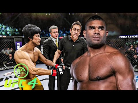 Bruce Lee vs. Alistair Overeem - EA Sports UFC 4 - Epic Fight 🔥🐲