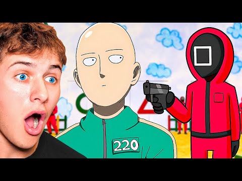 WHAT If ONE PUNCH MAN Was In SQUID GAMES?!