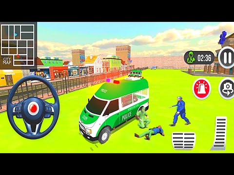 US Police Ambulance Rescue Driving Simulator 2022 – Ambulance Rescue Games – Android IOS Gameplay