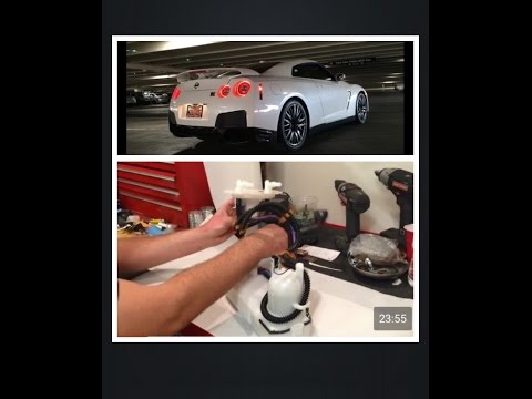 Nissan GTR R35 fuel pumps replacement. How to upgrade to E85 pumps Skyline