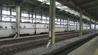 上越新幹線 E7系 とき426号 長岡駅到着~回送列車発車