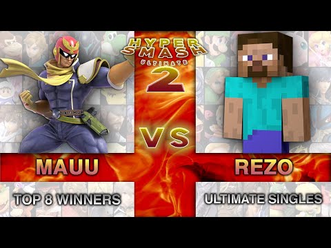 Mauu vs ReZo Top 8 -  Winners Ultimate Singles - #Hyper Smash Ultimate 2  | Captain Falcon vs Steve