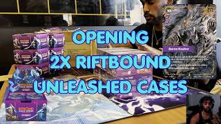 Opening TWO Riftbound Unleashed Booster Box Cases (Baron?) - Utrecht Prep League of Legends TCG