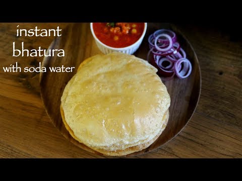 instant bhature recipe | bhatura recipe with soda water