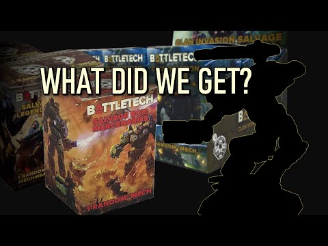 Opening 15 BattleTech Salvage Boxes (142 Possible Results)