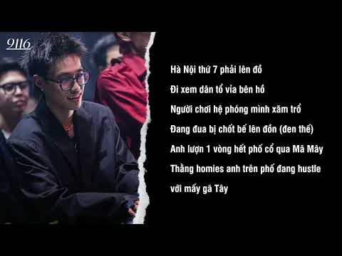 [LYRICS] THỦ ĐÔ CYPHER (RPT Orijinn, Low G, RZMas, RPT MCK)