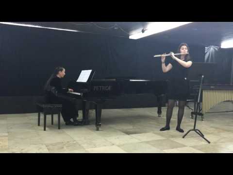 Robert Muczynski - Flute sonata - I Allegro deciso