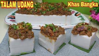 Download lagu Resep dan Cara Membuat Talam Udang Khas Bangka | Kue Gandus mp3