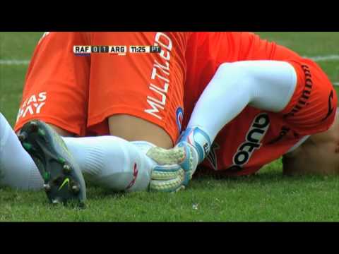 Lo tuvo la Crema. Rafaela 0 - Argentinos 1. Fecha 16. Primera División 2016.