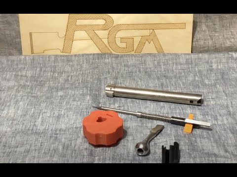 Set Manopola E Maniglie Per Fucile Tikka T3 - Nero E Inox, Facile Da Impugnare