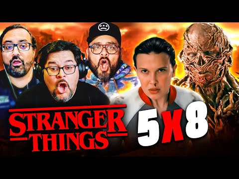 STRANGER THINGS 5 EPISODE 8 REACTION! Series Finale | Netflix