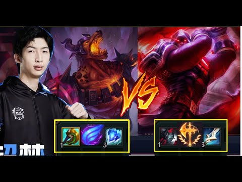 Xiao Chao Meng Plays Naus Vs Jayce Top 13.7/DariusLol
