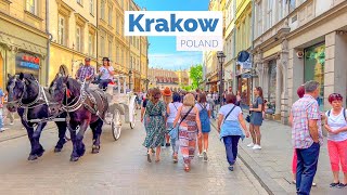 Krakow, Poland 🇵🇱 - May 2022 - Summer 🌞 Walking Tour 4K-HDR  (▶114 min)