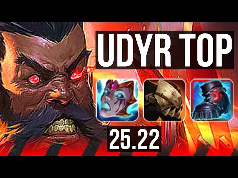 UDYR vs DR. MUNDO (TOP) | 97k DMG, 5k comeback | NA Grandmaster | 25.22