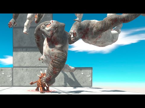 FALLING GORO FROM SKY vs EVERY UNIT   Animal Revolt Battle Simulator
