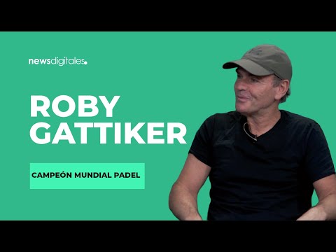 Roby Gattiker: "El Kun Agüero cada vez juega mejor al pádel"