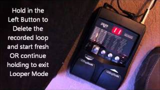 Video thumbnail for Digitech RP155 Looper and Drum Machine Demo by Richard Webner