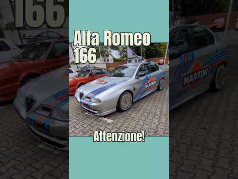 Alfa Romeo 166 Stylish, sporty, confident