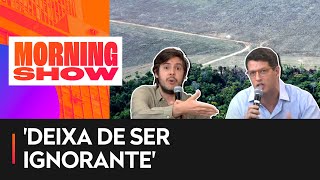 Joel e Salles batem boca ao discutir solução para o desmatamento na Amazônia