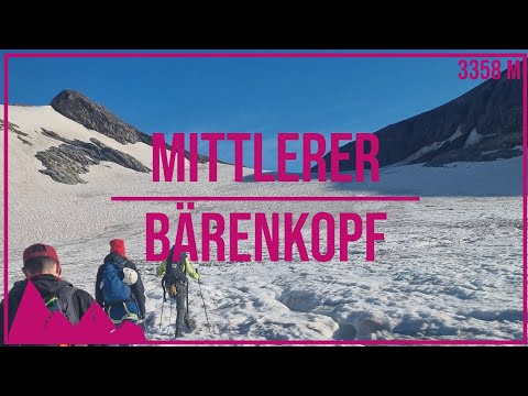 Gletschertour mit Bergführer auf den Mittleren Bärenkopf | 3358m