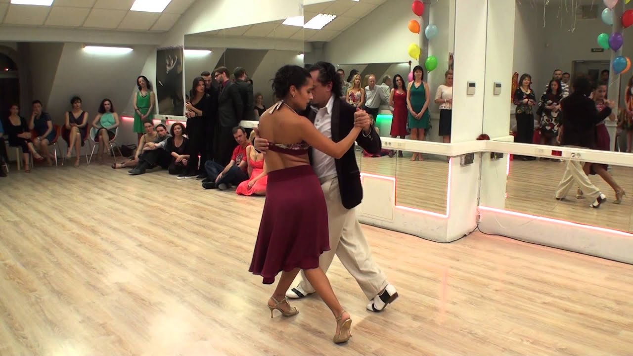 Выступление Juan Alba y Mariana Soler на милонге 22.05.2015 Фестиваль "Невская милонга 2015"