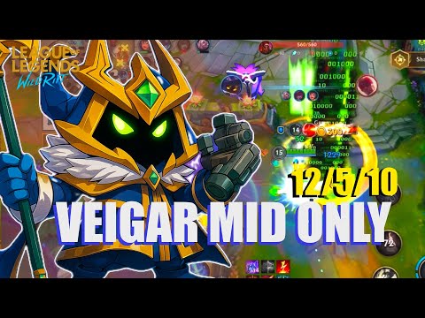 Wild Rift - Lucian MID Only - Going VEIGAR MID! Dominating in GM lobby