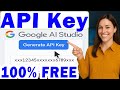 How To Create API Key In Google AI Studio Quick Easy