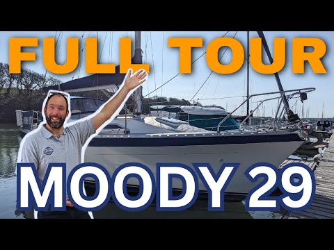 £9,500 Yacht Tour - Moody 29 Fin Keel