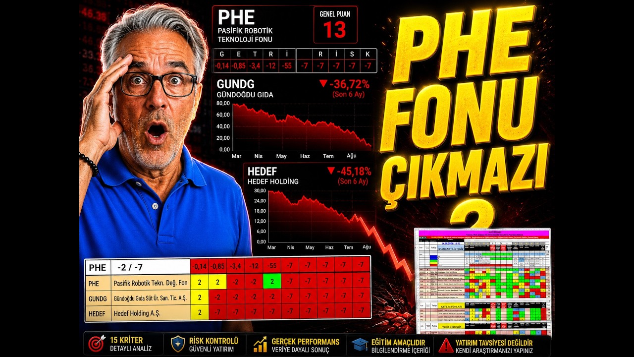 PHE Fonu Neden Listede Yok? | Borsacı Gözüyle 16 Kriterli Fon Puanlama Sistemi 📊
