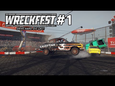 I Can't Believe I Missed That - WreckFest Career Mode Episode 1