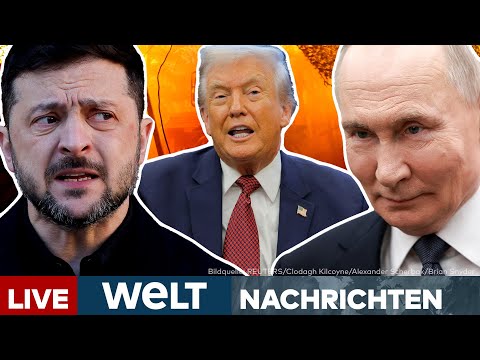 PUTINS KRIEG: Friedens-Ping-Pong in Florida! USA legen Ukraine neue Russen-Forderungen vor | LIVE