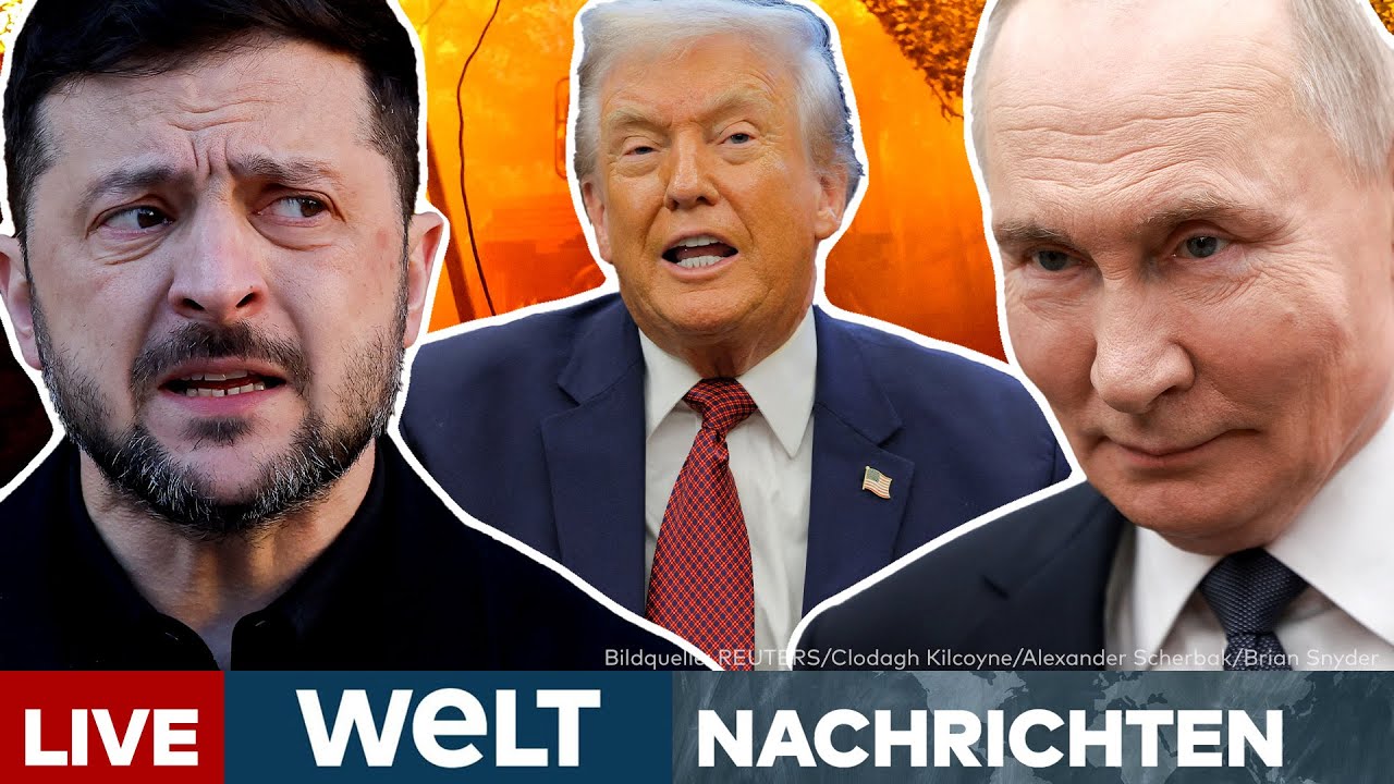 PUTINS KRIEG: Friedens-Ping-Pong in Florida! USA legen Ukraine neue Russen-Forderungen vor | LIVE
