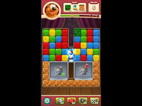 Toon Blast Level 3687 - NO BOOSTERS 🐻🐺🐱 | SKILLGAMING ✔️