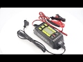 Nabíjačka auto / moto batérií - 6V / 12V / 4A mikroprocesorová / LCD displej - Video Youtube