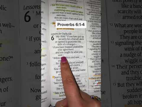 MIx Friendship with Money?! Don’t Put Your Trust on the Line — Proverbs 6:1-4 ⚠️