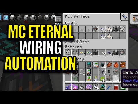 Minecraft MC Eternal Modpack Chapter 2 Ep 78 - Wiring Automation