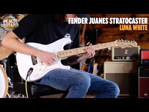 Fender Juanes Stratocaster - Maple - Luna White image 12