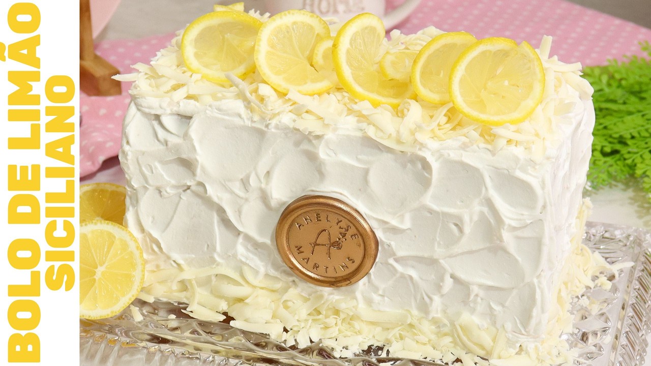 THE MOST REQUESTED LEMON TRUFFLE CAKE IN CONFECTIONERS! SUPER MOIST! With Briganache