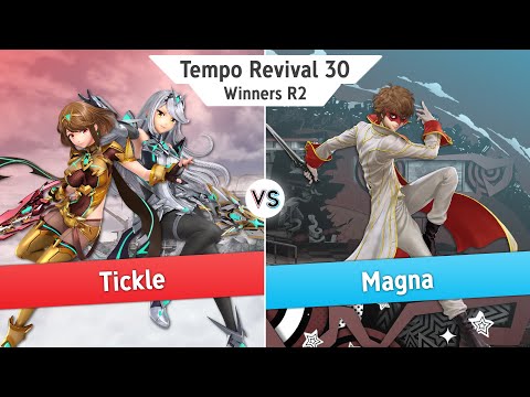 Tempo Revival 30 - Tickle (Pyra Mythra) Vs. Magna (Joker) - WR2 - Smash Ultimate