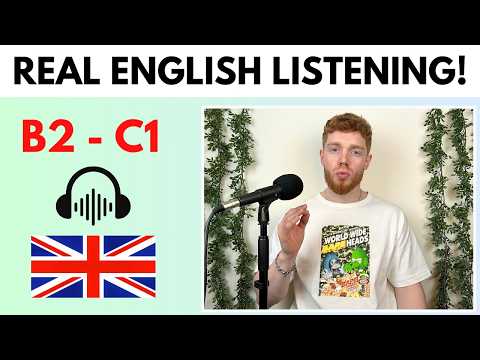 English Listening Practice - REAL Native Conversation! (B2 - C1)