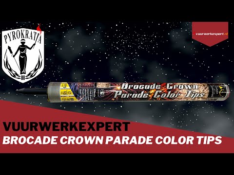 Brocade Crown Parade Color Tips - Vuurwerkexpert (2021)