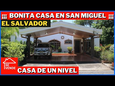 BONITA CASA EN VENTA EN SAN MIGUEL EL SALVADOR