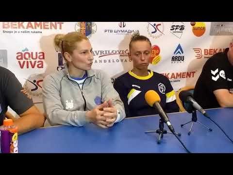 SRLZ 6. kolo / ŽRK Bekament BB - ŽRK Naisa / Konferencija za medije